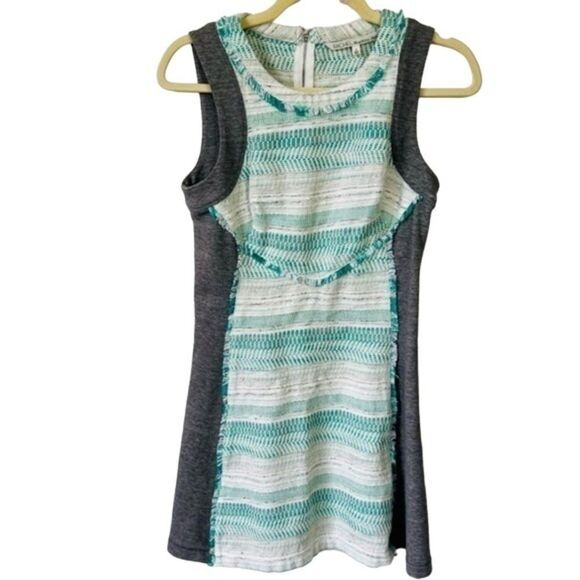 Rachel Roy LA Story Tide Pool Combo Tweed Dress Size 4 - Picture 4 of 9